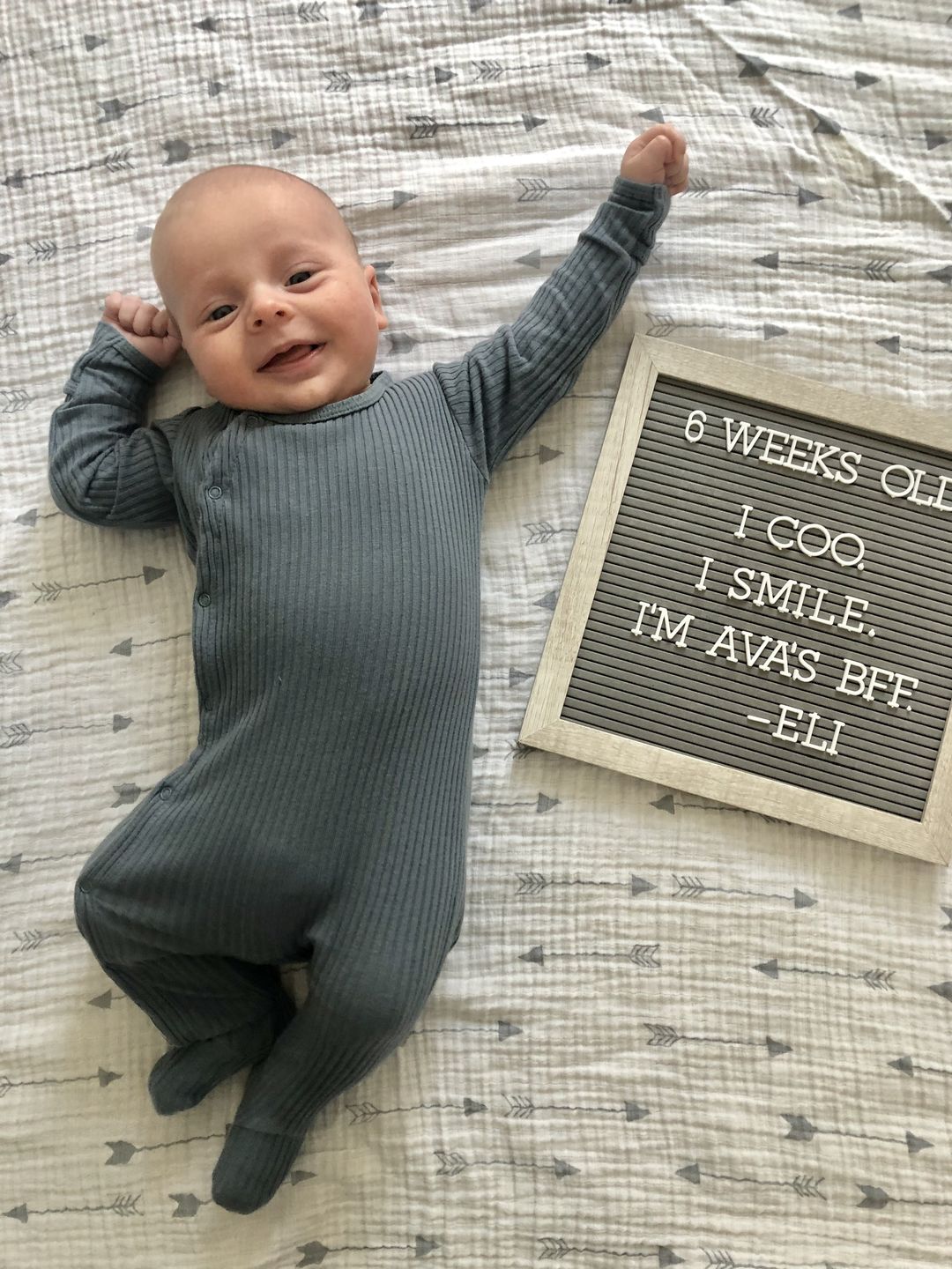 Customer photo review of The Snap Romper - Rosewood Ribbed