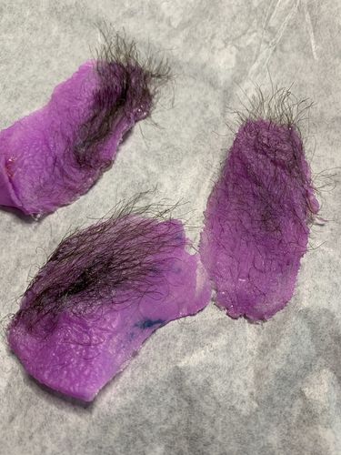 Customer photo review of Signature Series Hair Removal Wax