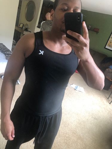 Customer photo review of Men's Heat-Trapping Sweat Vest