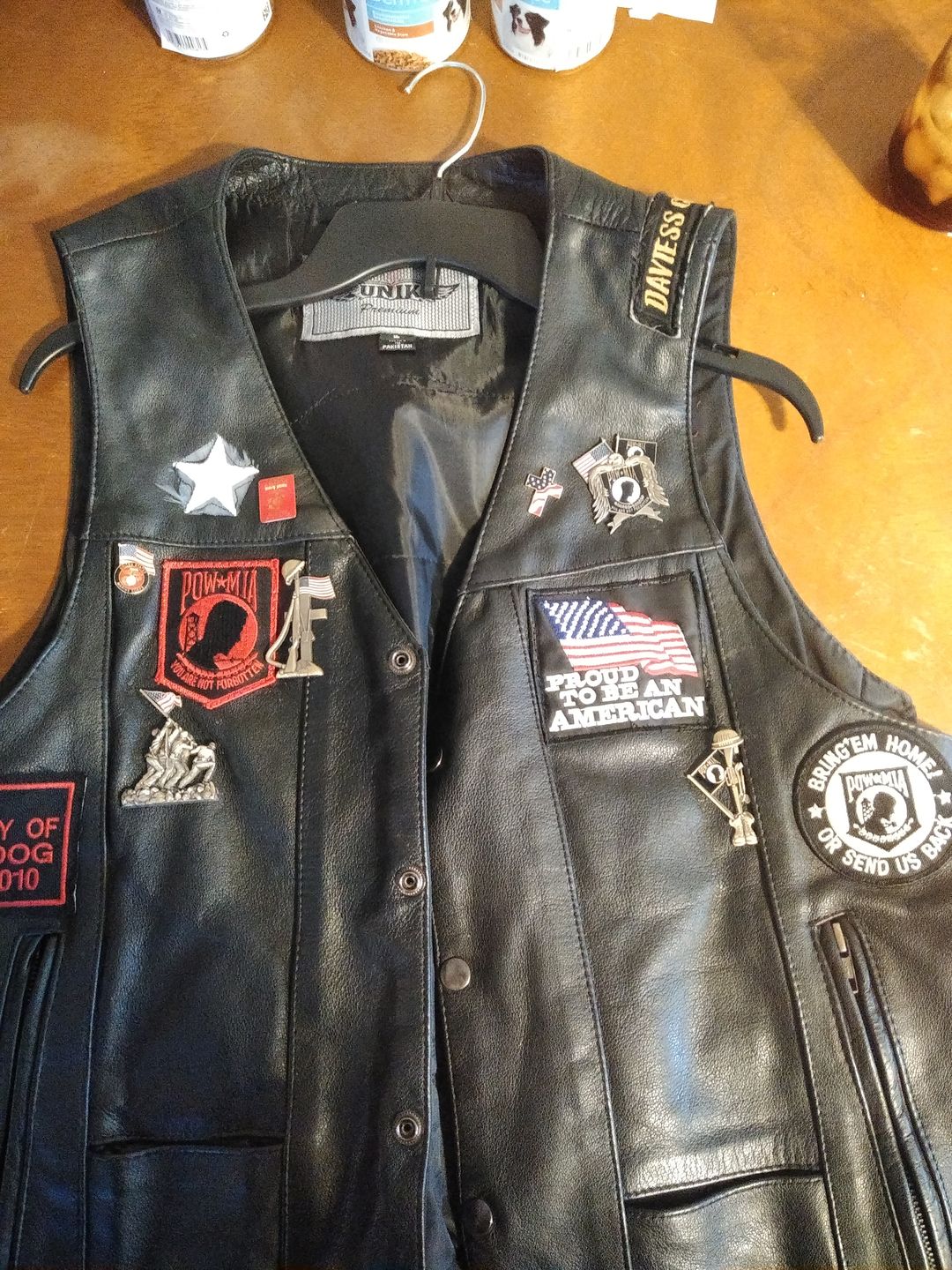 Customer photo review of POW*MIA Memorial Pin