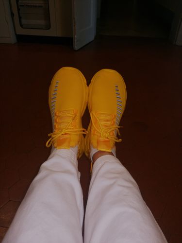 Customer photo review of Sneakers Donna con Suola Intrecciata