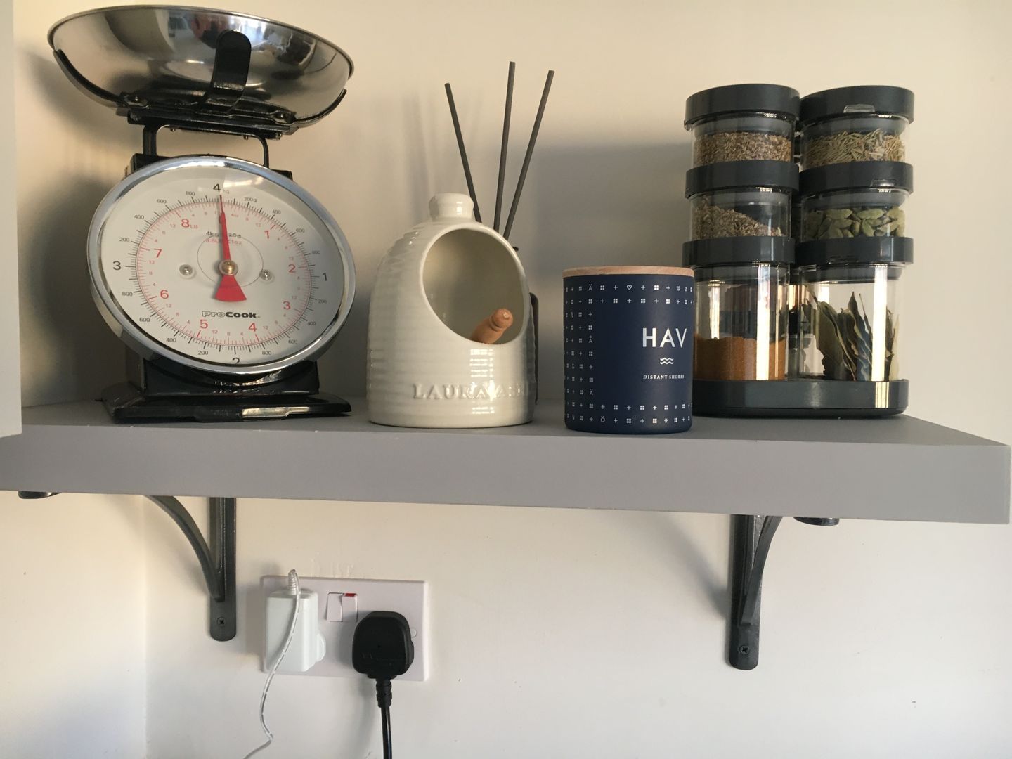 Customer photo review of 10 Inch Ironbridge Cast Iron Shelf Bracket