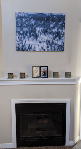 Customer photo review of Custom Horizontal Canvas Set