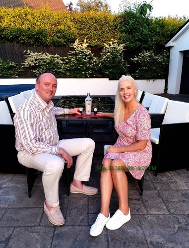 Customer photo review of Trudy White Lace Up Plimsolls