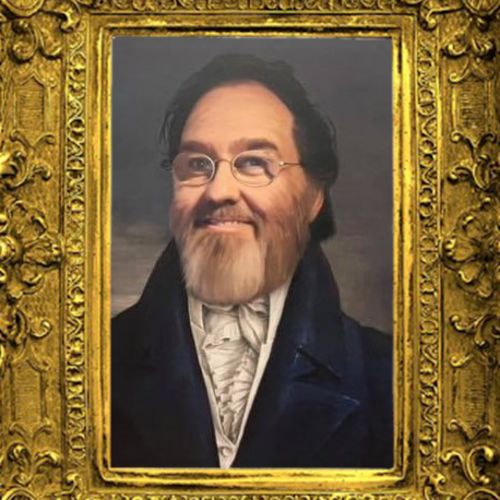 Customer photo review of The Aristocrat - Custom Canvas