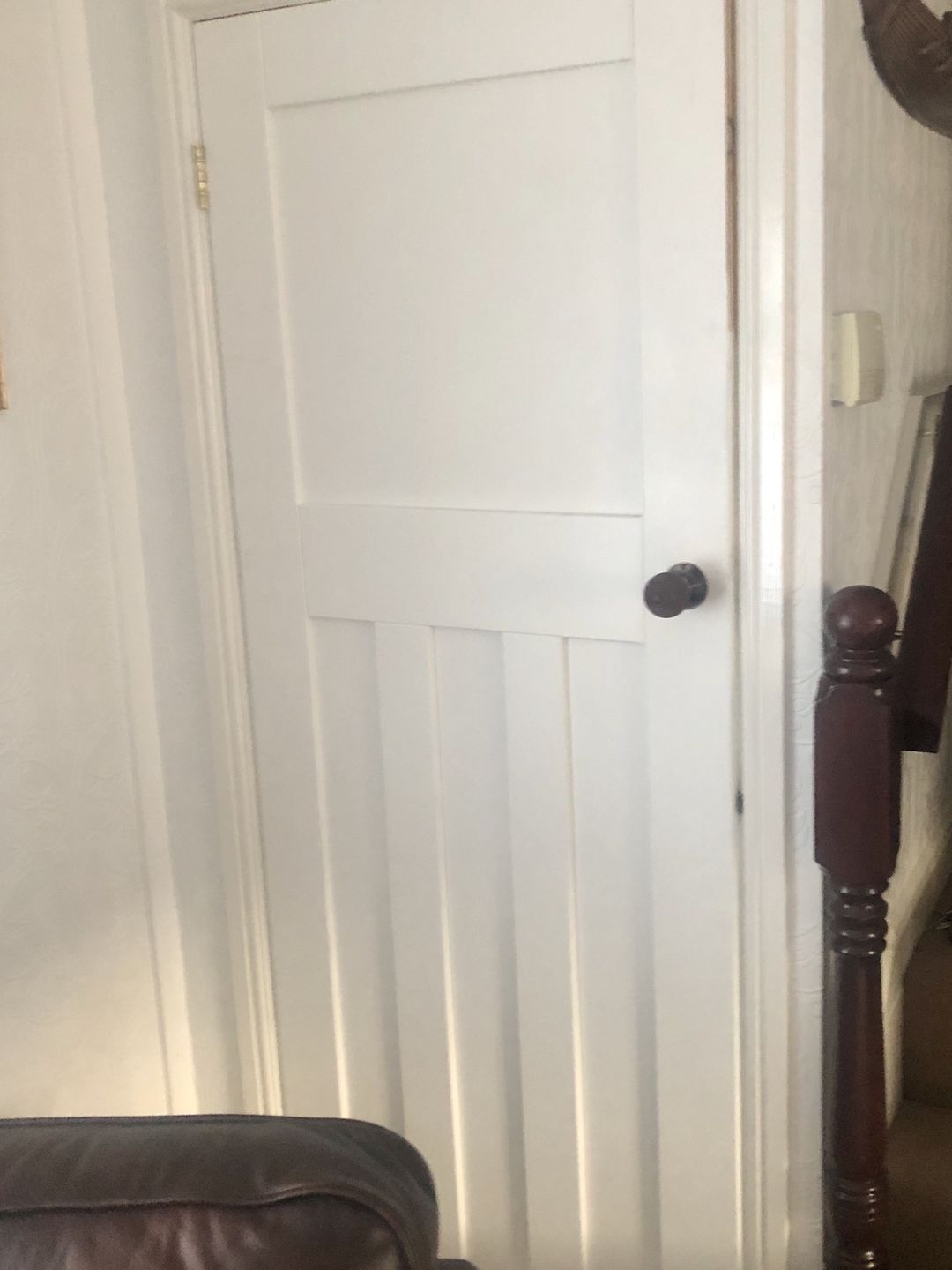 Customer photo review of Beehive Door Knobs Rosewood & Ebonised
