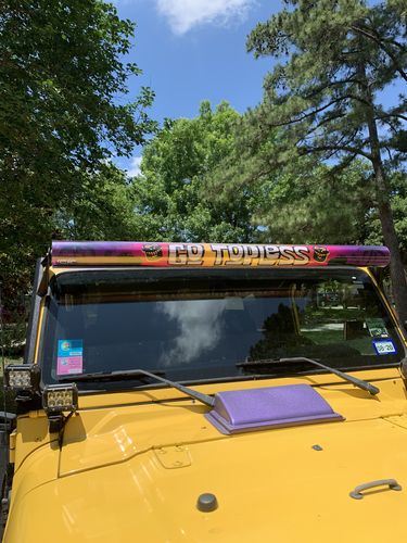 Customer photo review of Aerolidz Light Bar Cover - 50” 52” - Clear -  Dual Row