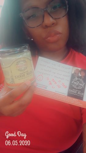 Customer photo review of Nae Nae's 9oz Hair Boost Special