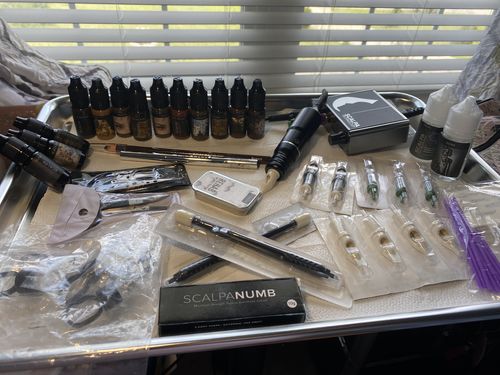 Customer photo review of Free Online Lip Micropigmentation Training