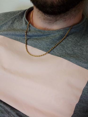 Customer photo review of CLEAN. - 3MM OR 18K
