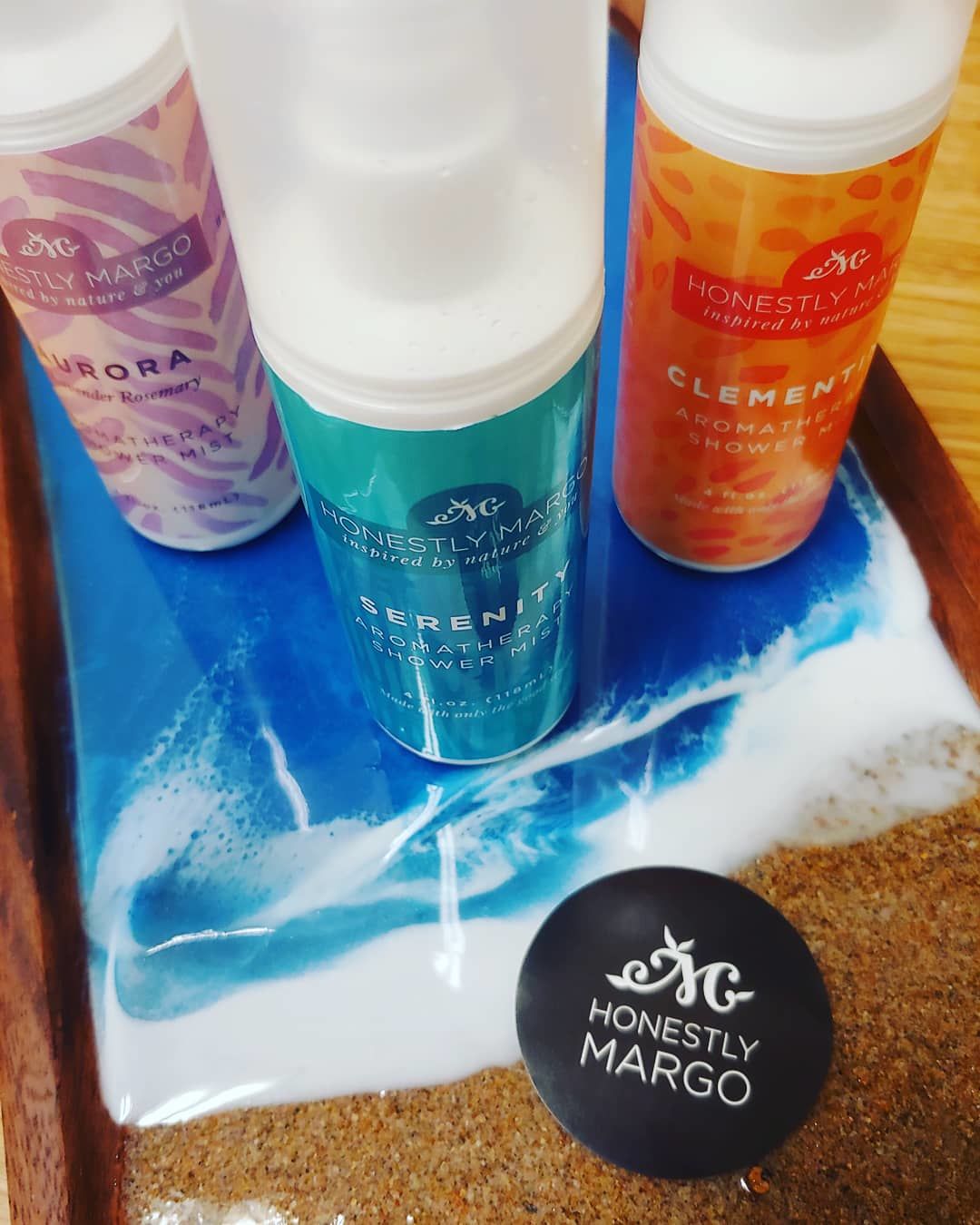 Customer photo review of Aromatherapy Shower Mist Trio