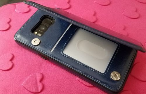 Customer photo review of Luxury Shockproof Armor Leather Wallet Magnet Flip Case For Samsung Note 10 pro S10 plus S10 lite S10 Note 9 8 S9 S8 Plus