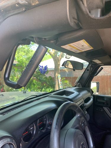 Customer photo review of Steel Grab Handle for 07-18 Jeep Wrangler JK/ JKU