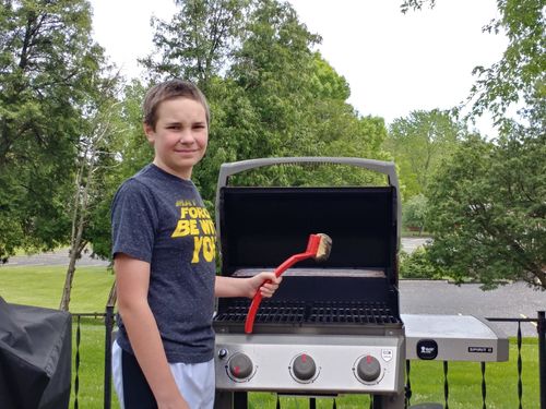 Customer photo review of Grill Brush