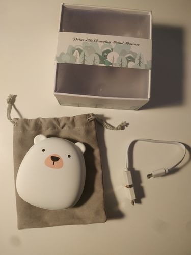 Customer photo review of Cosy Animal Hand-Warmer