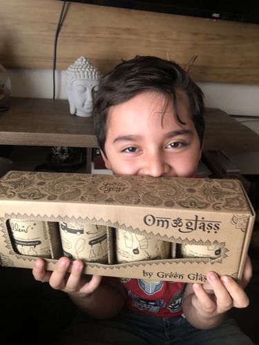 Customer photo review of Om Glass