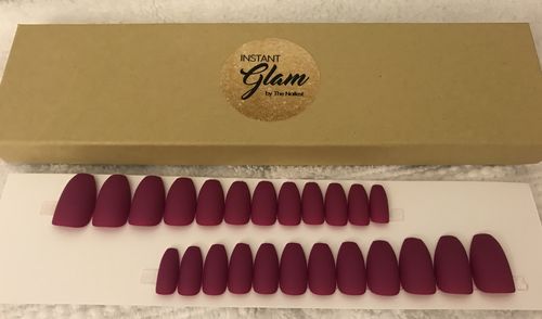 Customer photo review of INSTANT GLAM- SOFT MATTE COFFIN SOLID SETS