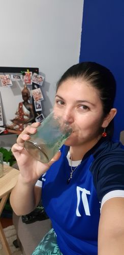 Customer photo review of Om Glass
