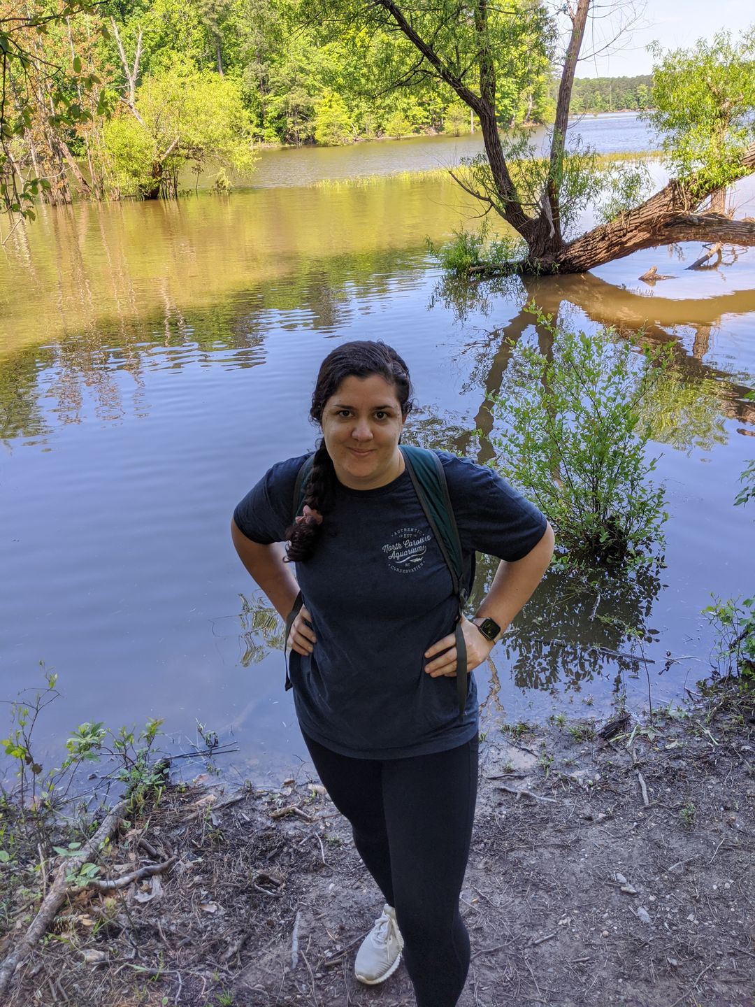 Customer photo review of Focus Exercise Pants - Black | MT LUXE