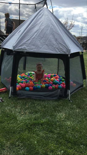 Customer photo review of Pop N' Go® Playpen