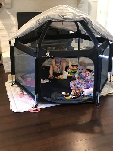 Customer photo review of Pop N' Go® Playpen