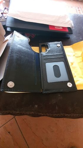 Customer photo review of Luxury Shockproof Armor Leather Wallet Magnet Flip Case For Samsung Note 10 pro S10 plus S10 lite S10 Note 9 8 S9 S8 Plus