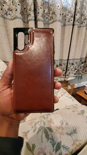 Customer photo review of Luxury Shockproof Armor Leather Wallet Magnet Flip Case For Samsung Note 10 pro S10 plus S10 lite S10 Note 9 8 S9 S8 Plus