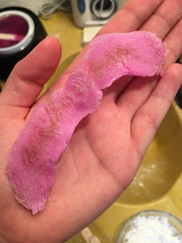 Customer photo review of At-Home Signature Series Hair Removal Wax