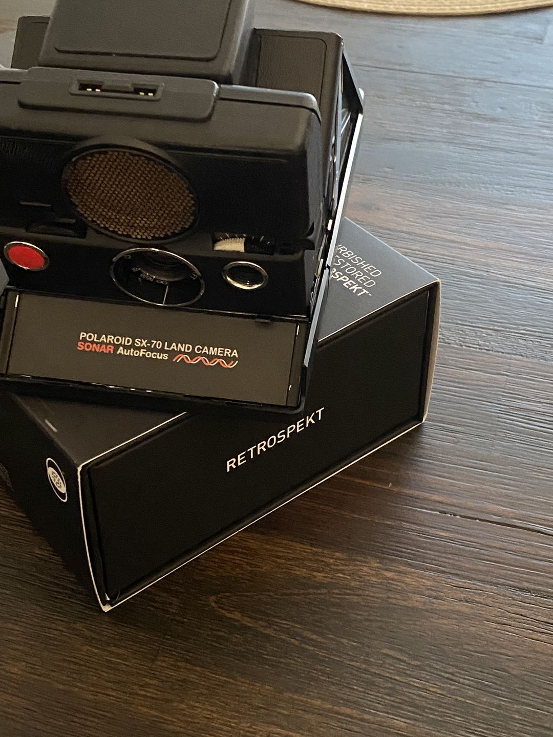 Customer photo review of Polaroid SX-70 Sonar Autofocus Black Folding Instant Film Camera