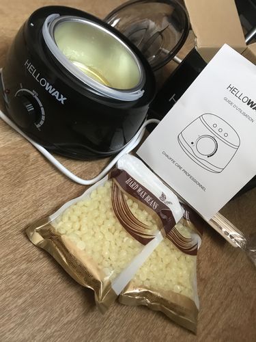 Customer photo review of OFFRE EXCLUSIVE HELLOWAX™ | KIT PROFESSIONNEL + 2 CIRES OFFERTES