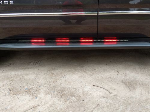 Customer photo review of STRONG MAGNETIC LED Running Board Light Stick for Car, Trucks, Emergency Vehicles (2 packs)