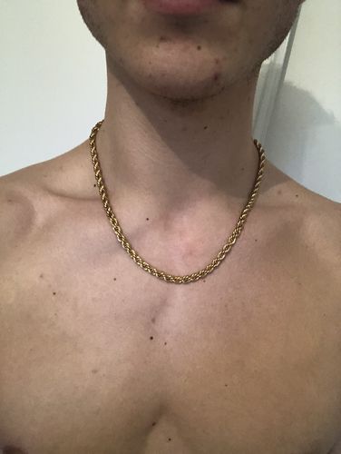 Customer photo review of Rope (Gold) 5mm
