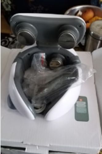 Customer photo review of Appareil massage cou et épaules