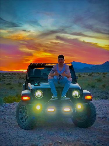 Customer photo review of Black and White American Flag Insert