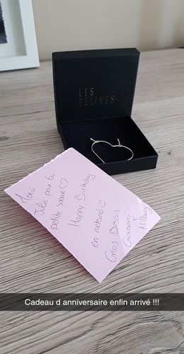 Customer photo review of Collier Perle - Argent massif 925/00