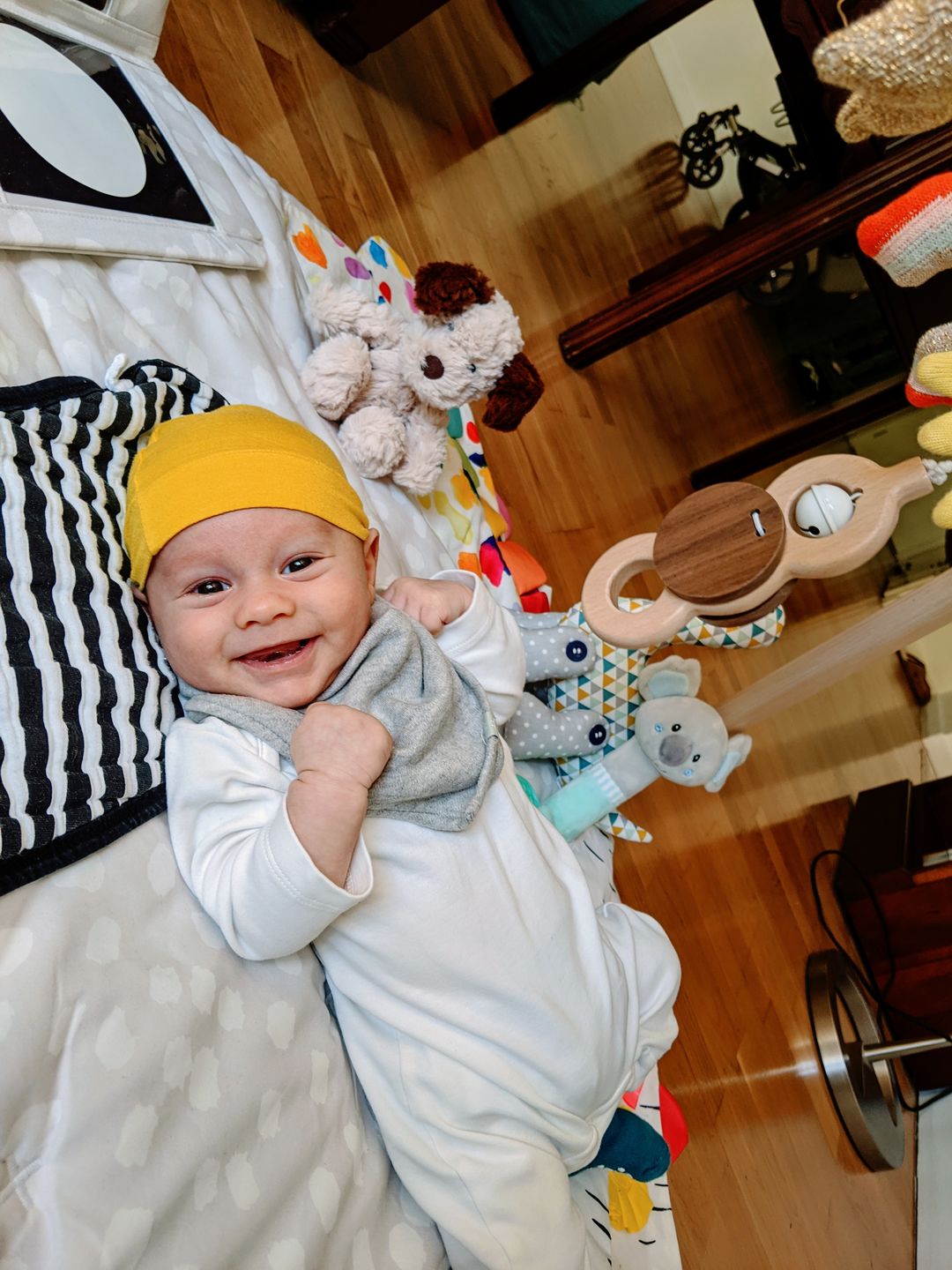 Customer photo review of Natural Playsuit