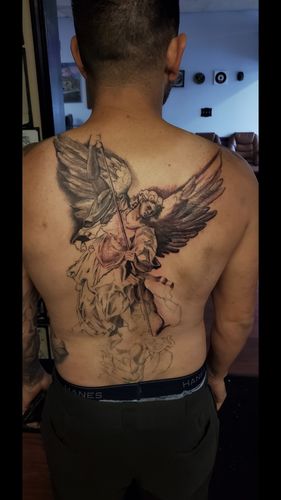Customer photo review of Signature Tattoo Numbing Cream