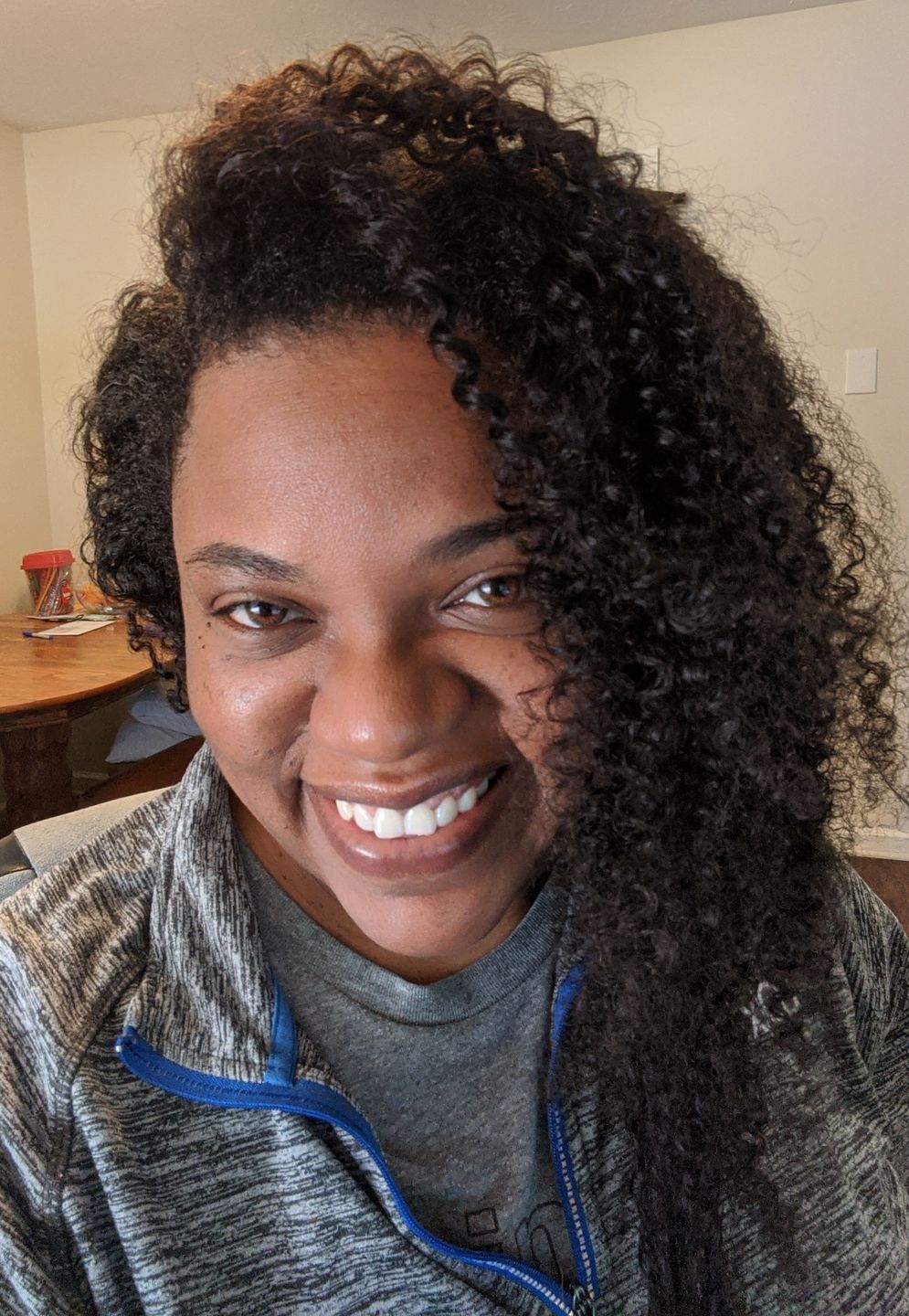 Customer photo review of Hello Gorgeous Hair Care System (For Loose Curls)