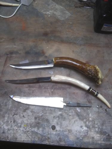 Customer photo review of 1 x 42 Inch Knife Makers Sanding Belt Assortment