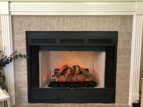 Electric Fireplace Log Insert 