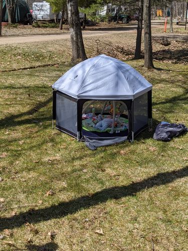 Customer photo review of Pop N' Go® Playpen