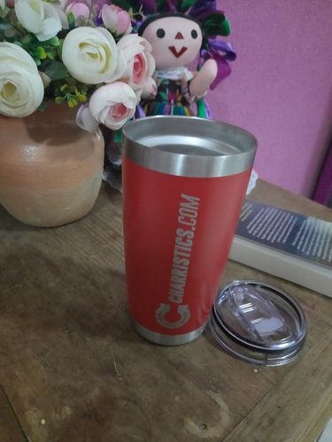 Customer photo review of Vaso Térmico Charristics 20 Oz.