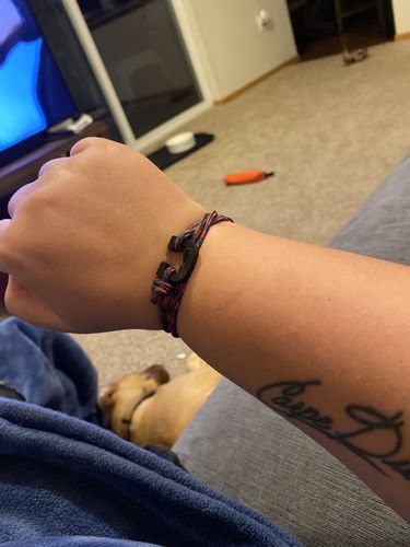 Customer photo review of Navy Blue Rope