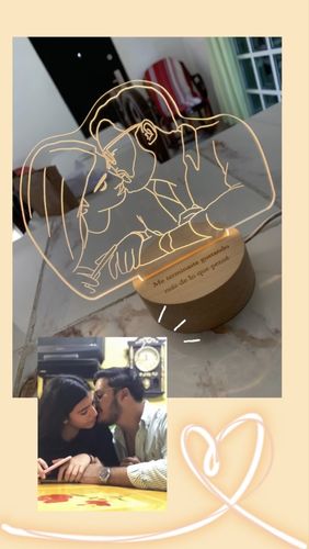Customer photo review of Lámpara "líneas"