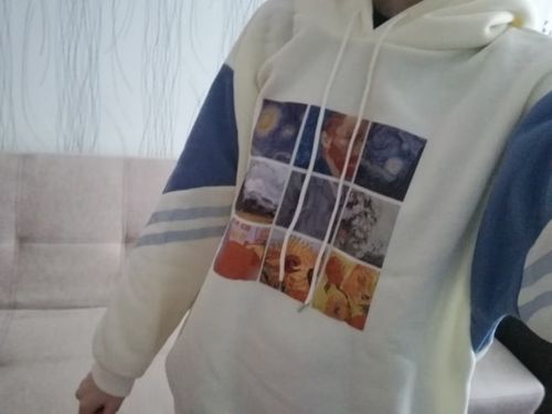 Customer photo review of "ART" HOODIES