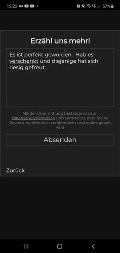 Customer photo review of Peakmart™ Diamant-Herz mit Wunschfoto