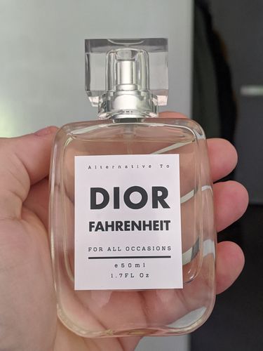 Customer photo review of Fharenheit Cologne