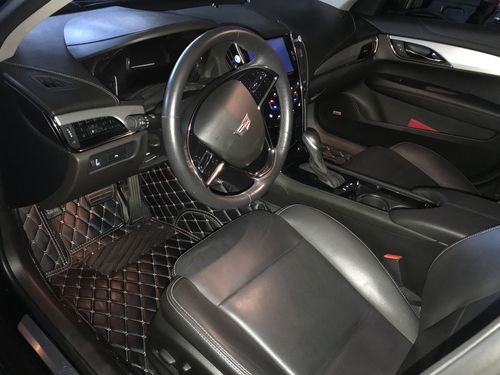 Customer photo review of Autoteppich Schwarz/Gold