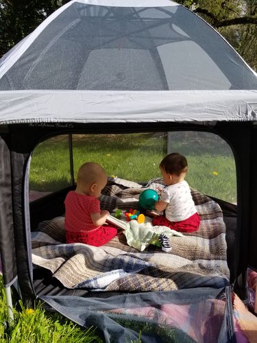 Customer photo review of Pop N' Go® Playpen