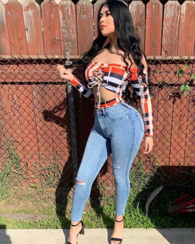 Customer photo review of Sexy High Waist Two Piece Swimwear